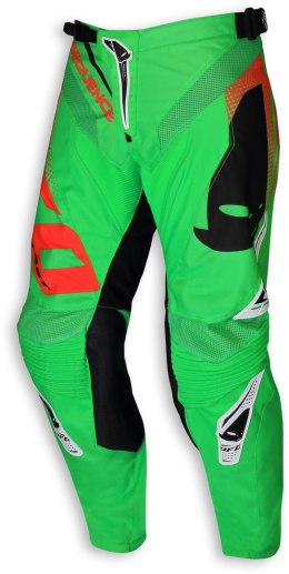 UFO SPODNIE SEQUENCE MADE IN ITALY KOLOR ZIELONY/CZERWONY ROZMIAR M / EU50 / US32 - WYCOFANE Z OFERTY - WYPRZEDAŻ