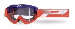 PROGRIP GOGLE PG3450-338 LS RIOT KOLOR NIEBIESKI CZERWONY (SZYBA PG3210, NO FOG, NO SCRACHT) (3450-338 TR) - PROMOCJA - STD CENA