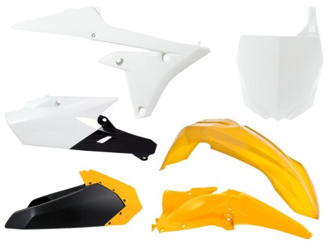 RACETECH (RTECH) KOMPLET PLASTIKÓW YAMAHA YZF 250 (14-18) YZF 450 (14-17) KOLOR BIAŁY CZARNY ŻÓŁTY LIMITED EDITION (Z TABLICĄ) ( RACETECH (RTECH) KOMPLET PLASTIKÓW YAMAHA YZF 250 (14-18) YZF 450 (14-17) KOLOR BIAŁY CZARNY ŻÓŁTY LIMITED EDITION (Z TABLICĄ) (
