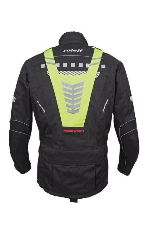 ROLEFF PROMOCJA KURTKA TEKSTYLNA DŁUGA MODEL RO773 (3W1) KOLOR CZARNY/ŻÓŁTY FLUO ROZMIAR 3XL ROLEFF PROMOCJA KURTKA TEKSTYLNA DŁUGA MODEL RO773 (3W1) KOLOR CZARNY/ŻÓŁTY FLUO ROZMIAR 3XL