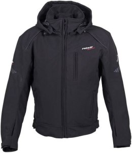 ROLEFF PROMOCJA KURTKA TEKSTYLNA SOFTSHELL KRÓTKA MODEL RO1513 (3W1) KOLOR CZARNY ROZMIAR XXL