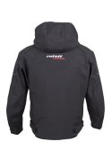 ROLEFF PROMOCJA KURTKA TEKSTYLNA SOFTSHELL KRÓTKA MODEL RO1513 (3W1) KOLOR CZARNY ROZMIAR XXL