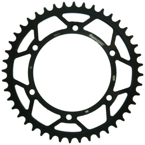 SUPERSPROX ZĘBATKA TYLNA 808 44 SUZUKI DRZ 400 '00-'24 (JTR808.44) KOLOR CZARNY STALOWA