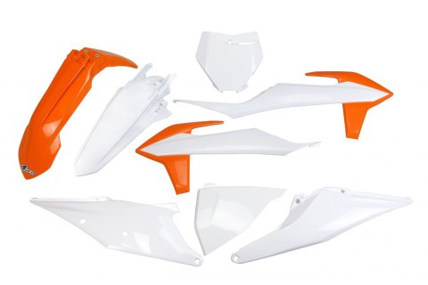 UFO KOMPLET PLASTIKÓW KTM SX 125/150/250 '19-'22, SXF (SX-F) 250/350/450 '19-'22 KOLOR OEM '20 (POMRAŃCZOWY/BIAŁY) (KT522E999X) UFO KOMPLET PLASTIKÓW KTM SX 125/150/250 '19-'22, SXF (SX-F) 250/350/450 '19-'22 KOLOR OEM '20 (POMRAŃCZOWY/BIAŁY) (KT522E999X)