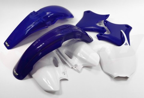 UFO KOMPLET PLASTIKÓW YAMAHA YZF 250 '01-'02 KOLOR OEM (BIAŁY/NIEBIESKI) (YA303E999) UFO KOMPLET PLASTIKÓW YAMAHA YZF 250 '01-'02 KOLOR OEM (BIAŁY/NIEBIESKI) (YA303E999)