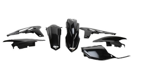 UFO KOMPLET PLASTIKÓW YAMAHA YZF 250 '10 KOLOR CZARNY (YA308E001) UFO KOMPLET PLASTIKÓW YAMAHA YZF 250 '10 KOLOR CZARNY (YA308E001)