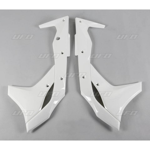 UFO OSŁONY CHŁODNICY KAWASAKI KXF 250 '17-'20 KOLOR BIAŁY UFO OSŁONY CHŁODNICY KAWASAKI KXF 250 '17-'20 KOLOR BIAŁY