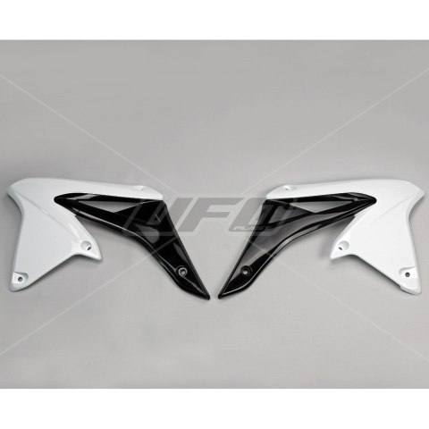UFO OSŁONY CHŁODNICY SUZUKI RMZ 250 '10-'18 KOLOR BIAŁY CZARNY UFO OSŁONY CHŁODNICY SUZUKI RMZ 250 '10-'18 KOLOR BIAŁY CZARNY