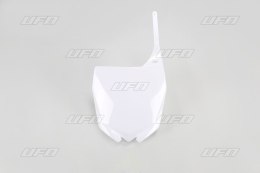UFO TABLICA NA NUMER STARTOWY YAMAHA YZ 125/250 '02-'14 RESTYLING KOLOR BIAŁY