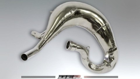 DEP PIPES PROMOCJA DYFUZOR/KOMORA/TUBA REZONANSOWA NIKLOWANA (FRONT EXHAUST PIPE NICKEL): KTM SX 85 '18-'21, HUSQVARNA TC 85 '18 DEP PIPES PROMOCJA DYFUZOR/KOMORA/TUBA REZONANSOWA NIKLOWANA (FRONT EXHAUST PIPE NICKEL): KTM SX 85 '18-'21, HUSQVARNA TC 85 '18