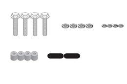 KAPPA ADAPTER DO ZAMONTOWANIA STELAŻA CENTRALNEGO KZ2130 WRAZ Z ORYGINALNYM STELAŻEM BOCZNYM YAMAHA MT-07 Tracer (16-19), Tracer