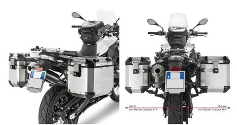 KAPPA STELAŻ KUFRÓW BOCZNYCH MONOKEY CAM SIDE BMW F 650 GS / F 800 GS (08-17), F 700 GS (13-17) - POD KUFRY KFR K'FORCE ORAZ KVG KAPPA STELAŻ KUFRÓW BOCZNYCH MONOKEY CAM SIDE BMW F 650 GS / F 800 GS (08-17), F 700 GS (13-17) - POD KUFRY KFR K'FORCE ORAZ KVG