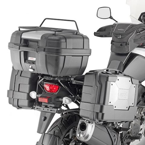KAPPA STELAŻ KUFRÓW BOCZNYCH MONOKEY SUZUKI V-Strom 1050 XT/DE/SE '20-'25, - RÓWNIEŻ POD KUFRY MONOKEY KMS K'MISSION ALU - ZASTĘ