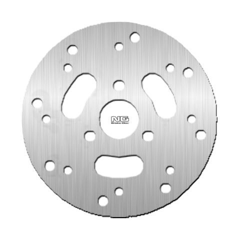 NG TARCZA HAMULCOWA PRZÓD HYOSUNG FAST 50 '00-03, SUZUKI ADDRESS 100 '91-94 (162X34X4MM) (3X10,5MM)