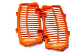 FM-PARTS OSŁONY CHŁODNICY (KRATKI) ALUMINIUM KTM/HUSQVARNA '20-23' KOLOR POMARAŃCZOWY