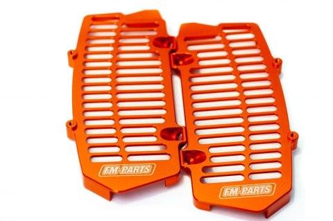 FM-PARTS OSŁONY CHŁODNICY (KRATKI) ALUMINIUM KTM/HUSQVARNA '20-23' KOLOR POMARAŃCZOWY FM-PARTS OSŁONY CHŁODNICY (KRATKI) ALUMINIUM KTM/HUSQVARNA '20-23' KOLOR POMARAŃCZOWY