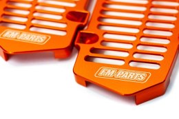 FM-PARTS OSŁONY CHŁODNICY (KRATKI) ALUMINIUM KTM/HUSQVARNA '20-23' KOLOR POMARAŃCZOWY