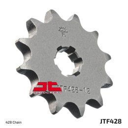 JT ZĘBATKA PRZEDNIA 428 16 SUZUKI DR-Z 50 '19-21', DR-Z 70 '08-18', DS/JR/RM/RG/GT/TS 80 '77-03' (42816JT) (ŁAŃC. 428)