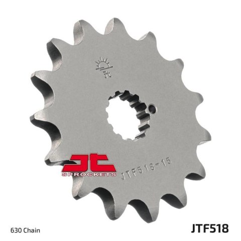 JT ZĘBATKA PRZEDNIA 518 16 KAWASAKI Z 650 /750 '79-'83 (51816JT) (ŁAŃC. 630) (+1) JT ZĘBATKA PRZEDNIA 518 16 KAWASAKI Z 650 /750 '79-'83 (51816JT) (ŁAŃC. 630) (+1)