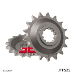 JT ZĘBATKA PRZEDNIA 529 17 KAWASAKI ZX 10 B1-B3 TOMCAT '88-90' (52917JT) (ŁAŃC. 532)