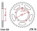 JT ZĘBATKA TYLNA 1516 44 APRILIATUAREG/TUAREG WIND '86-88', GILERA 125 XR/1 '88' (151644JT) (ŁAŃC.520)