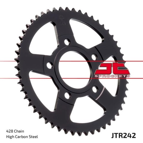 JT ZĘBATKA TYLNA 242 53 HONDA XL 125 R '82-87' (24253JT) (ŁAŃC. 428) JT ZĘBATKA TYLNA 242 53 HONDA XL 125 R '82-87' (24253JT) (ŁAŃC. 428)
