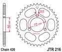 JT ZĘBATKA TYLNA 251 47 HONDA NSR 50/75 '89-'93 (25147JT) (ŁAŃC. 420)