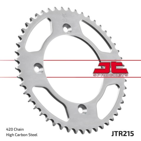 JT ZĘBATKA TYLNA 4306 47 HONDA CR 80/85 '85-'07 (430647JT) (ŁAŃC. 420) JT ZĘBATKA TYLNA 4306 47 HONDA CR 80/85 '85-'07 (430647JT) (ŁAŃC. 420)