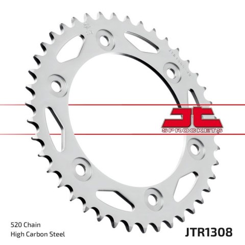 JT ZĘBATKA TYLNA 4400 40 HONDA CBR 600F '01-20', CBR 900 RR '00-03', CBR 1000 RR '04-20', VTR 1000 SP1/SP2 '00-06' (440040JT) (Ł JT ZĘBATKA TYLNA 4400 40 HONDA CBR 600F '01-20', CBR 900 RR '00-03', CBR 1000 RR '04-20', VTR 1000 SP1/SP2 '00-06' (440040JT) (Ł