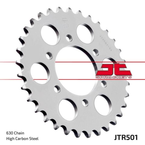 JT ZĘBATKA TYLNA 501 33 KAWASAKI Z 750 '80-82', GPZ 750 '82-87'; Z 1000/1100 '81-86', GPZ 1100 '81-85' (50133JT) (ŁAŃC.630) JT ZĘBATKA TYLNA 501 33 KAWASAKI Z 750 '80-82', GPZ 750 '82-87'; Z 1000/1100 '81-86', GPZ 1100 '81-85' (50133JT) (ŁAŃC.630)
