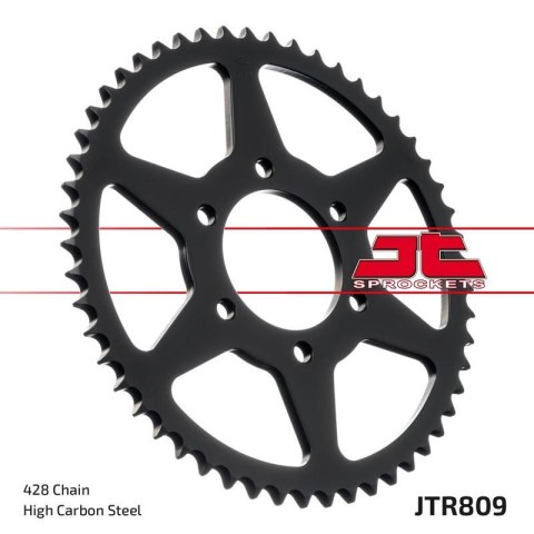 JT ZĘBATKA TYLNA 809 54 SUZUKI RM 100 '76-77, TM 100 '74-75, DR 125 '85-00, TF 100/125 '81, SP 125 '86-88 (80954JT) (ŁAŃC. 428) JT ZĘBATKA TYLNA 809 54 SUZUKI RM 100 '76-77, TM 100 '74-75, DR 125 '85-00, TF 100/125 '81, SP 125 '86-88 (80954JT) (ŁAŃC. 428)