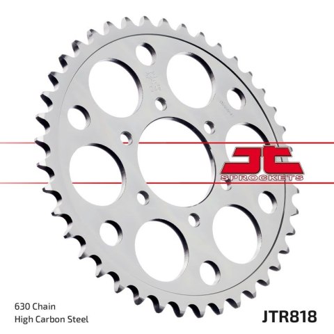 JT ZĘBATKA TYLNA 818 40 SUZUKI GS 750 '80-81 (81840JT) (ŁAŃC. 630) JT ZĘBATKA TYLNA 818 40 SUZUKI GS 750 '80-81 (81840JT) (ŁAŃC. 630)