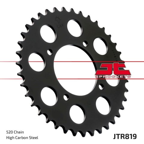 JT ZĘBATKA TYLNA 819 47 SUZUKI GS 250 '79-80, GSX 250 '80-82 (81947JT) (ŁAŃC. 520) JT ZĘBATKA TYLNA 819 47 SUZUKI GS 250 '79-80, GSX 250 '80-82 (81947JT) (ŁAŃC. 520)