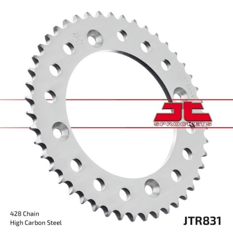 JT ZĘBATKA TYLNA 831 46 YAMAHA YZ 80L/S '84, '86-92 (83146JT) (ŁAŃC. 428) JT ZĘBATKA TYLNA 831 46 YAMAHA YZ 80L/S '84, '86-92 (83146JT) (ŁAŃC. 428)