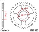 JT ZĘBATKA TYLNA 833 49 YAMAHA TTR 125 '00-01, DT 50LC '00-01 (83349JT) (ŁAŃC. 428)