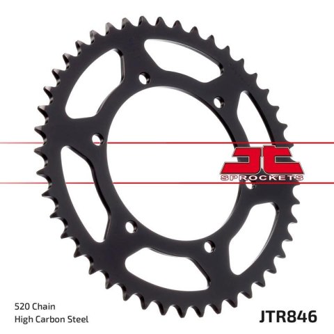 JT ZĘBATKA TYLNA 859 37 YAMAHA SRX 600 '86-94 (85937JT) (ŁAŃC. 520) JT ZĘBATKA TYLNA 859 37 YAMAHA SRX 600 '86-94 (85937JT) (ŁAŃC. 520)