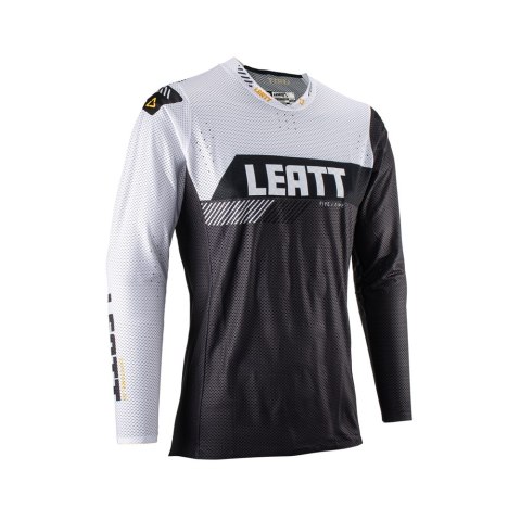 LEATT KOSZULKA MOTO 5.5 ULTRAWELD JERSEY GRAPHITE KOLOR BIAŁY/CZARNY ROZMIAR S LEATT KOSZULKA MOTO 5.5 ULTRAWELD JERSEY GRAPHITE KOLOR BIAŁY/CZARNY ROZMIAR S