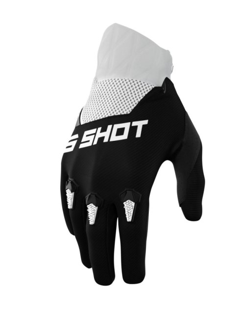 SHOT RACING WYPRZEDAŻ RĘKAWICE MOTO DEVO BLACK KOLOR CZARNY/BIAŁY ROZMIAR 13 SHOT RACING WYPRZEDAŻ RĘKAWICE MOTO DEVO BLACK KOLOR CZARNY/BIAŁY ROZMIAR 13