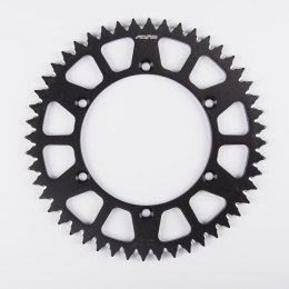 SUNSTAR ZĘBATKA TYLNA ALUMINIOWA (ERGAL) 489 49 KAWASAKI KX 125 '83-07, KX 250 '82-10 (ŁAŃC. 520) (48949JT) KOLOR CZARNY - WYPRZ