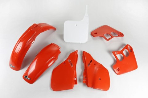 UFO KOMPLET PLASTIKÓW HONDA CR 125 '89-90, KOLOR OEM '90 (CZERWONY/BIAŁY) UFO KOMPLET PLASTIKÓW HONDA CR 125 '89-90, KOLOR OEM '90 (CZERWONY/BIAŁY)