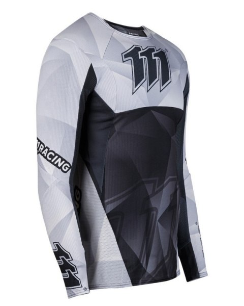 111 RACING WYPRZEDAŻ KOSZULKA MOTO 111.1 - RAZOR BLACK KOLOR CZARNY/SZARY ROZMIAR XXL 111 RACING WYPRZEDAŻ KOSZULKA MOTO 111.1 - RAZOR BLACK KOLOR CZARNY/SZARY ROZMIAR XXL