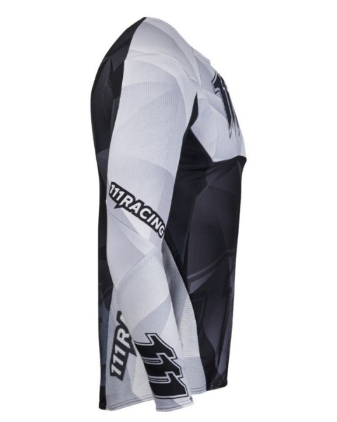 111 RACING WYPRZEDAŻ KOSZULKA MOTO 111.1 - RAZOR BLACK KOLOR CZARNY/SZARY ROZMIAR XXL 111 RACING WYPRZEDAŻ KOSZULKA MOTO 111.1 - RAZOR BLACK KOLOR CZARNY/SZARY ROZMIAR XXL