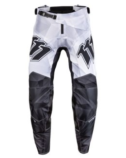 111 RACING WYPRZEDAŻ SPODNIE MOTO 111.1 - RAZOR BLACK KOLOR CZARNY/BIAŁY ROZMIAR 38