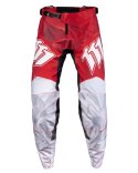 111 RACING WYPRZEDAŻ SPODNIE MOTO 111.1 - SHARP RED KOLOR CZERWONY/BIAŁY ROZMIAR 34