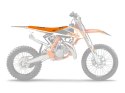 BLACKBIRD WYPRZEDAŻ POKROWIEC / POSZYCIE NA SIEDZENIE KTM SX 85 '18-'23 TSC KOLOR POMARAŃCZOWY CZARNY