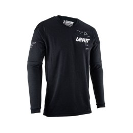 LEATT KOSZULKA MOTO 4.5 WINDBLOCK JERSEY BLACK KOLOR CZARNY ROZMIAR S