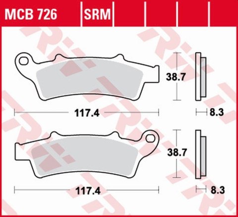 TRW ZF KLOCKI HAMULCOWE KH324 SINTER APRILIA ATLANTIC 125 '03-, SCARABEO 125 '04-'10, ATLANTIC 200 '02-'05, SCARABEO 200 '07-'12 TRW ZF KLOCKI HAMULCOWE KH324 SINTER APRILIA ATLANTIC 125 '03-, SCARABEO 125 '04-'10, ATLANTIC 200 '02-'05, SCARABEO 200 '07-'12
