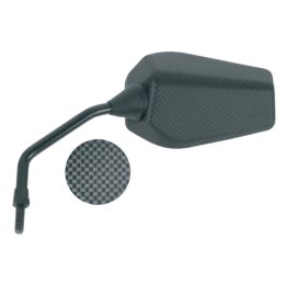 VICMA LUSTERKO LEWE, ŚREDNICA GWINTU 8MM, STRONA PRAWA, KOLOR CARBON DERBI ATLANTIS, GP1, PEUGEOT XPS 50 2003-2009 (E151I)