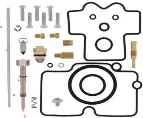 BEARING WORX ZESTAW NAPRAWCZY GAŹNIKA YAMAHA WR 400F '00, (26-1323) BEARING WORX ZESTAW NAPRAWCZY GAŹNIKA YAMAHA WR 400F '00, (26-1323)