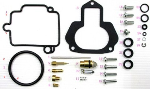 BEARING WORX ZESTAW NAPRAWCZY GAŹNIKA YAMAHA YFM 400 KODIAK '96-'98 (26-1370) BEARING WORX ZESTAW NAPRAWCZY GAŹNIKA YAMAHA YFM 400 KODIAK '96-'98 (26-1370)